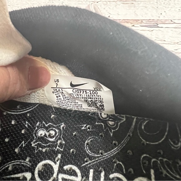 Nike SuperRep Indoor Cycling Spinning Shoes White Black Size 7 - Picture 11 of 16